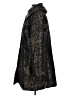 Dennis by Dennis Basso Animal Print Black Coat Size S - photo 5