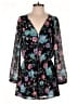 Express Floral Black Romper Size S - photo 1