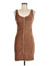 No Boundaries 100% Polyester Brown Casual Dress Size M - photo 1