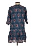 Natalie Martin 100% Rayon Blue 3/4 Sleeve Blouse Size S - photo 2