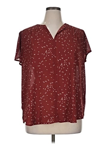 Monday Fun Short Sleeve Blouse (view 1)
