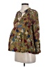 Hatch 100% Viscose Brown 3/4 Sleeve Blouse Size XS Maternity (0) - photo 1