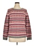Talbots Print Red Pullover Sweater Size XL - photo 1