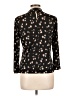 Eclair Black Long Sleeve Blouse Size L - photo 2