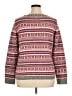 Talbots Print Red Pullover Sweater Size XL - photo 2