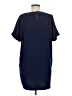 Envy 100% Polyester Blue Short Sleeve Top Size M - photo 2