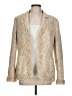 Escada Tweed Gold Blazer Size EU 44 / US 14 - photo 1