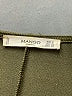 Mango Solid Green Casual Dress Size XS - photo 7