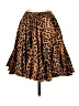Assorted Brands Animal Print Brown Casual Skirt Size S - photo 1