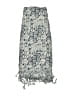 En Creme 100% Viscose Gray Blue Scarf One size - photo 2