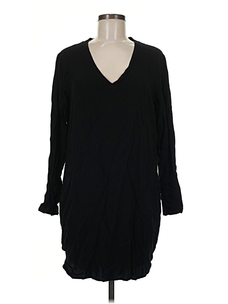 Pre-owned Cloth & Stone Casual Dress In Black
