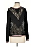 Guess 100% Polyester Black Long Sleeve Top Size S - photo 1