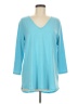 Lands' End Teal 3/4 Sleeve Top Size M - photo 1