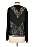 Guess 100% Polyester Black Long Sleeve Top Size S - photo 2