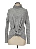 Lou & Grey for LOFT Gray Turtleneck Sweater Size M - photo 1