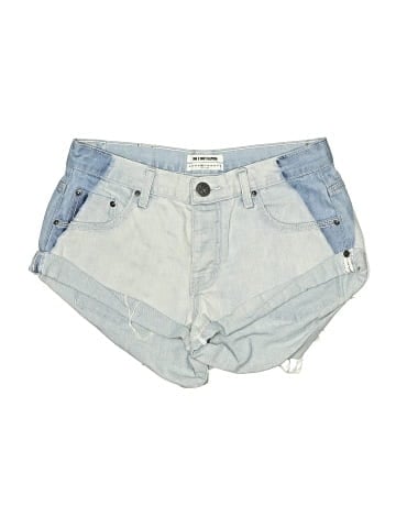 ONE X ONETEASPOON Denim Shorts (view 1)