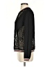 Guess 100% Polyester Black Long Sleeve Top Size S - photo 5