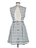 Shein 100% Polyester Stripes White Casual Dress Size 6 - photo 2