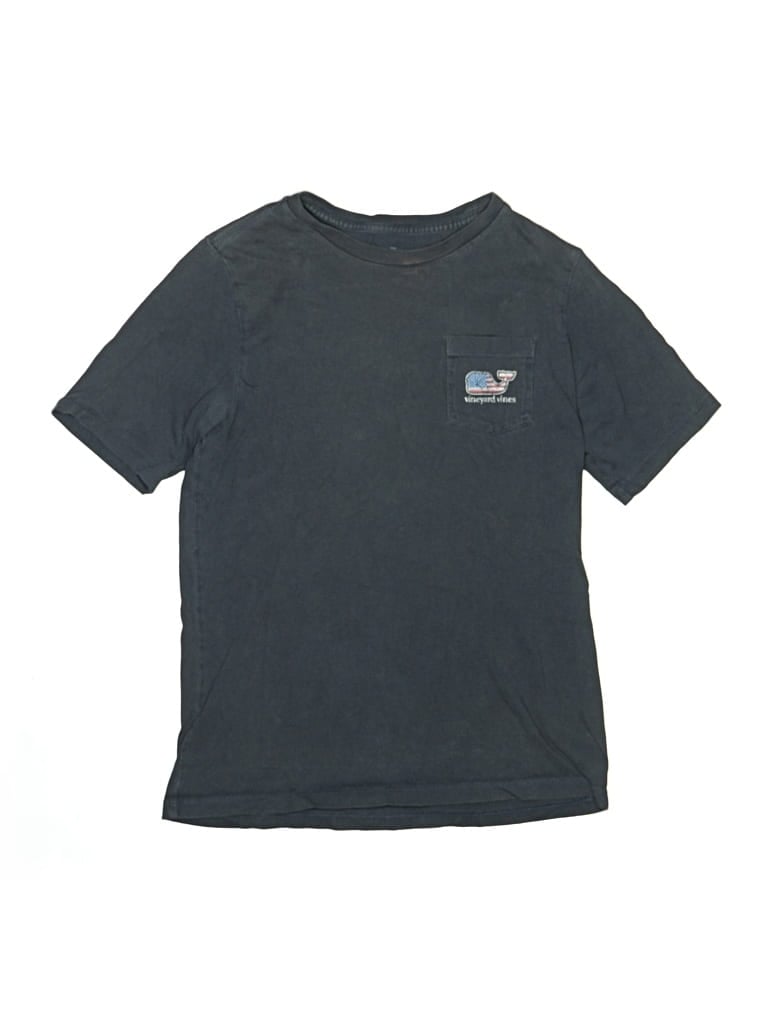Pre-owned Vineyard Vines Kids' Short Sleeve T-shirt In Gray