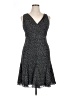 Chaps 100% Polyester Polka Dots Black Cocktail Dress Size 14 - photo 1