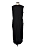 Buki Solid Black Casual Dress Size L - photo 2