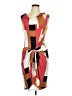 New York & Company Color Block Orange Romper Size M - photo 1