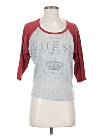 Guess 3/4 Sleeve T-Shirt (view 1)