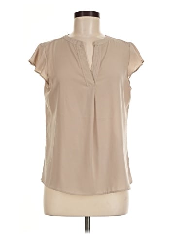 Calvin Klein Short Sleeve Blouse (view 1)