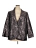 Tanya Taylor Animal Print Gray Blazer Size 20 - photo 1