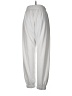Unbranded 100% Polyester Solid Ivory White Casual Pants Size M - photo 2