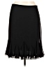 JS Collections 100% Polyester Solid Black Formal Skirt Size 12 - photo 1