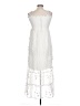 Unbranded 100% Polyester White Cocktail Dress Size L - photo 2