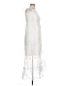 Unbranded 100% Polyester White Cocktail Dress Size L - photo 4