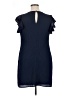 Unbranded Solid Blue Casual Dress Size 16 (estimated) - photo 2