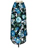 Ann Taylor LOFT 100% Polyester Tropical Blue Casual Skirt Size XS - photo 1