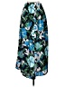 Ann Taylor LOFT 100% Polyester Tropical Blue Casual Skirt Size XS - photo 2