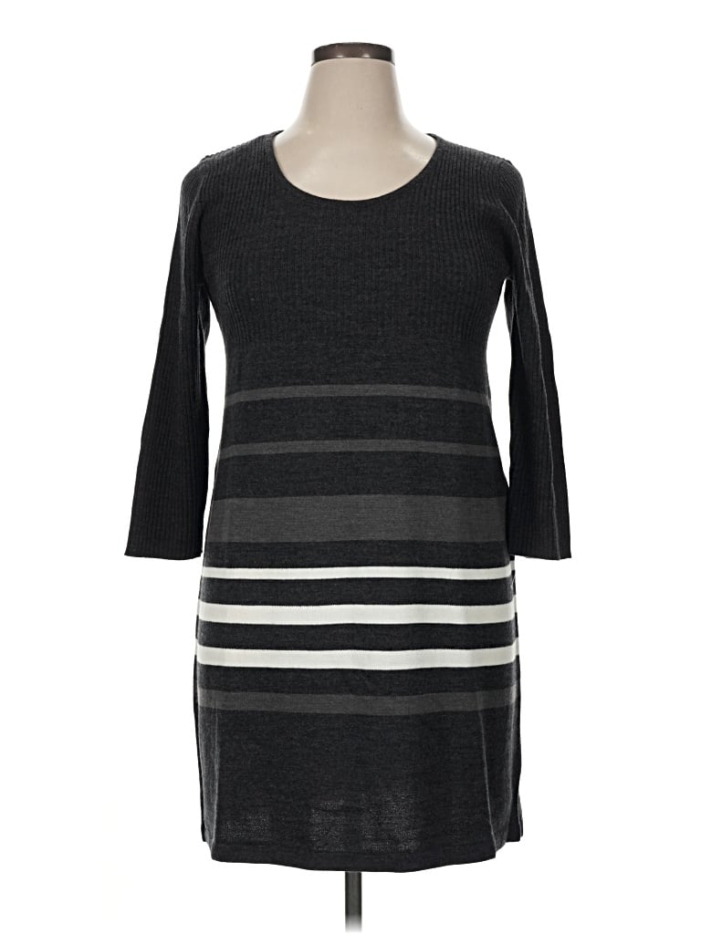 Pre-owned Studio One Casual Dress In Gray