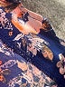 Stitch Fix 100% Polyester Floral Blue Sleeveless Blouse Size XS - photo 7