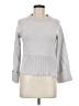 Industry 100% Polyester Silver Pullover Sweater Size XS - photo 1