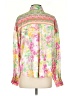 Current Air Floral Pink Long Sleeve Blouse Size S - photo 2