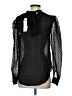 Veronica Beard Black Long Sleeve Blouse Size 4 - photo 2