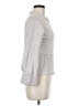 Industry 100% Polyester Silver Pullover Sweater Size XS - photo 4