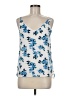 Paper Crane 100% Polyester Blue Tank Top Size M - photo 1