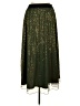 Lularoe 100% Polyester Stars Green Formal Skirt Size XL - photo 1