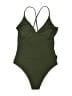 Unbranded Solid Green One Piece Swimsuit Size XS (estimated) - photo 2