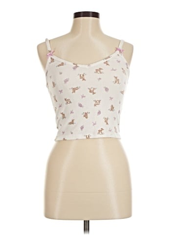 Pink Rose Tank Top (view 1)
