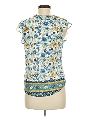 Lucky Brand Short Sleeve Blouse (view 2)