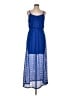 Assorted Brands 100% Polyester Blue Casual Dress Size L - photo 1