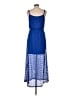 Assorted Brands 100% Polyester Blue Casual Dress Size L - photo 2