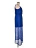 Assorted Brands 100% Polyester Blue Casual Dress Size L - photo 4